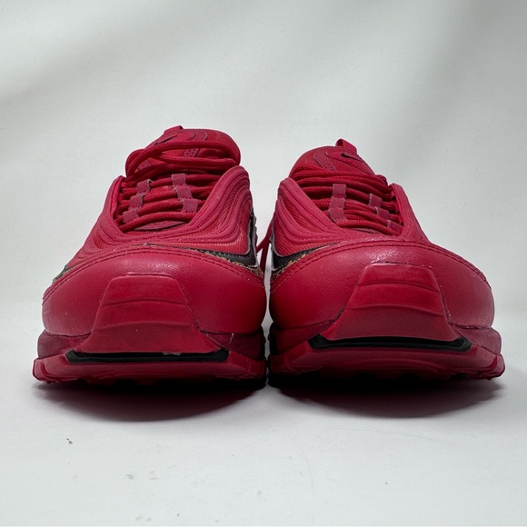 Nike Air Max 97 Red Leopard Womens Size 7.5 Athletic Shoes Sneakers - Picture 8 of 13